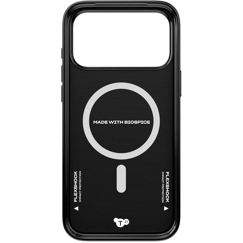 Tech21 EvoPulse Fauxven MagSafe Case for iPhone 18 Pro Max (Black)