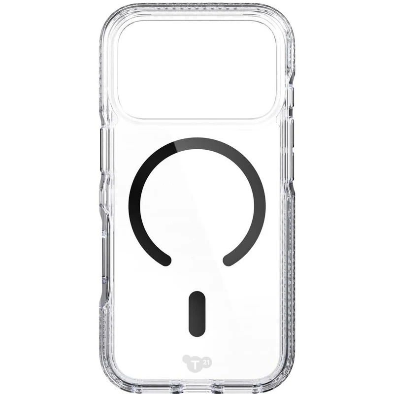 Tech21 EvoCrystal MagSafe Case for iPhone 18 Pro (Clear/Black)
