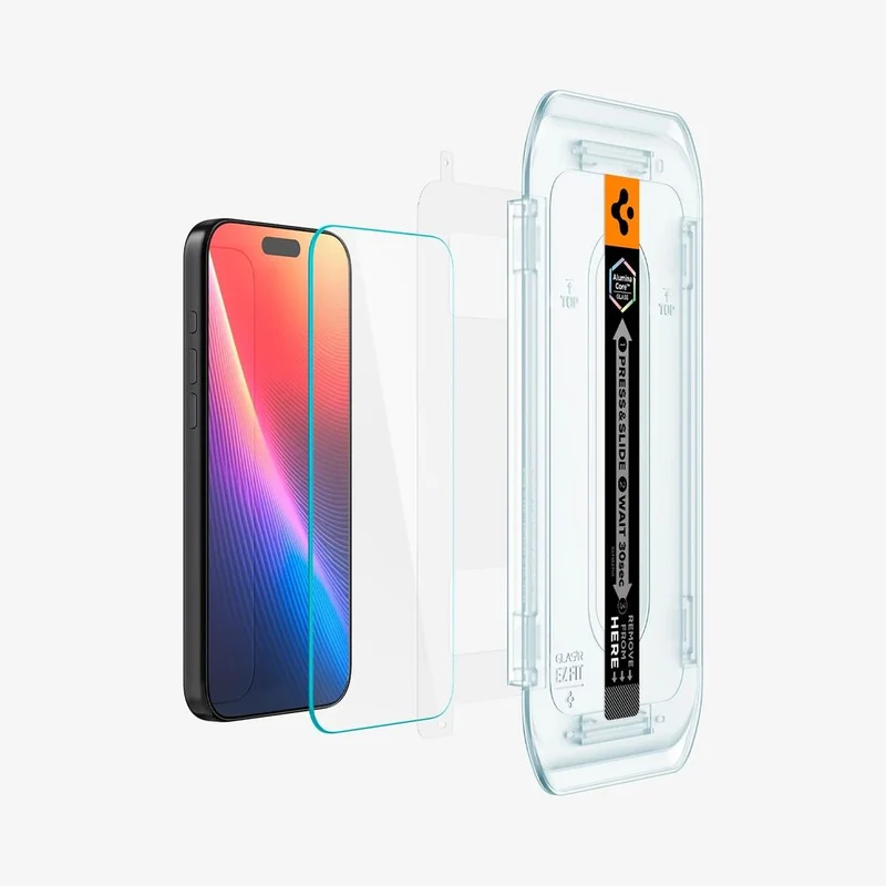 SPIGEN EZ Fit 2PCS Glass Screen Protector for iPhone 18 Pro Max/17 Pro Max/16 Pro Max (Clear)