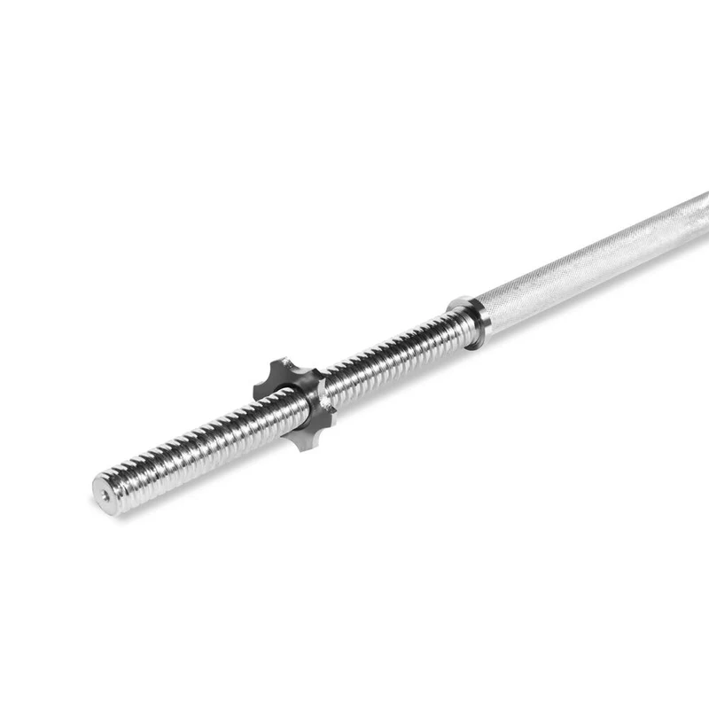 Bodyworx Spinlock Bar and Collars V2 Weightlift Home Workout Exercise 72in