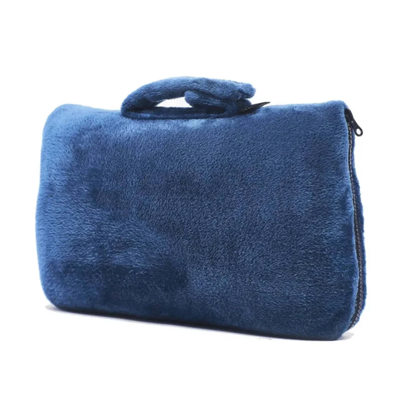 Cabeau Fold 'n Go 4-in-1 Travel Blanket & Pillow (Blue)