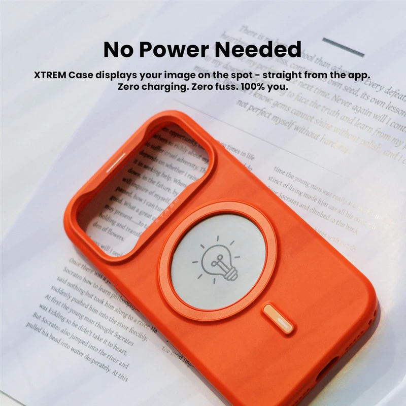XTREM iPhone 17 Pro Max MagSafe Customisable Case (Orange)