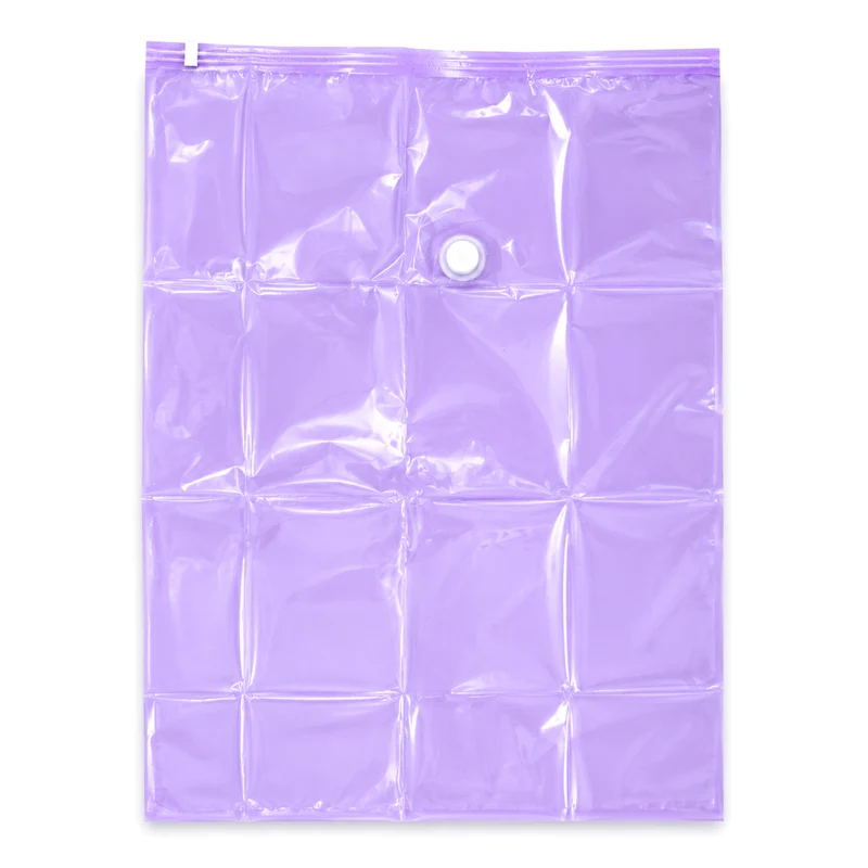 LIVMORE Vakuum-Aufbewahrungsbeutel, 5er-Set, 68x98cm, Rosenduft, luftdicht, platzsparend, PE+PET, Rosa