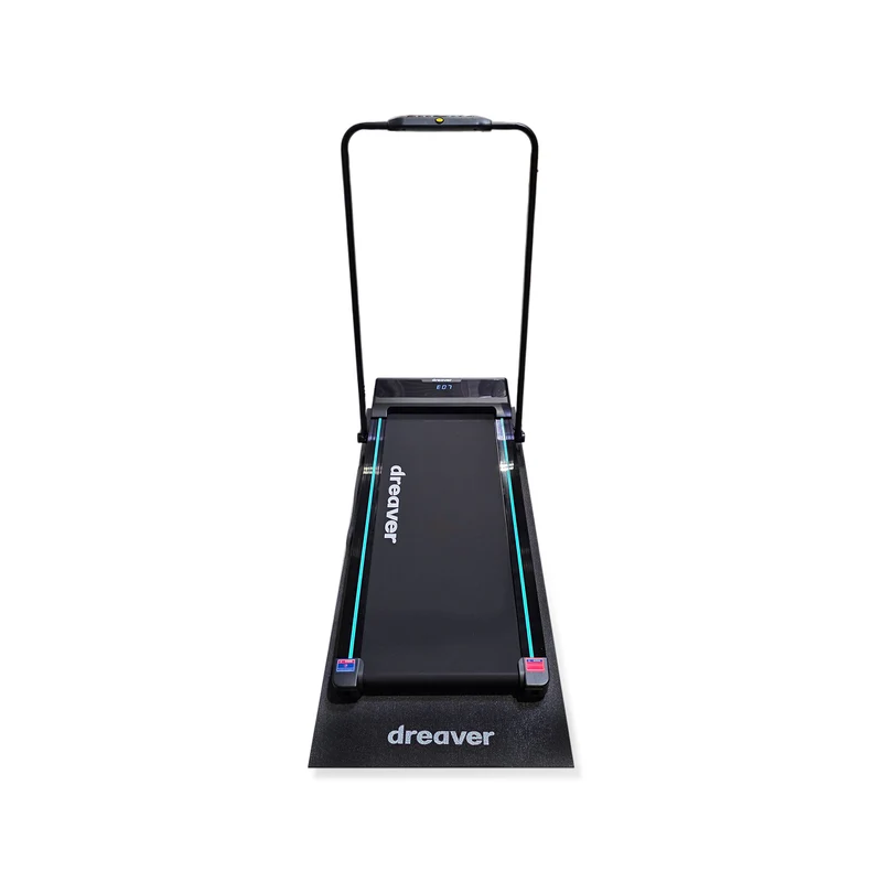 DREAVER Elevate Pro Laufband mit Fernbedienung, 8 Steigungen, 1-12km/h, 125x62x116cm, 2 Jahre Garantie inkl.