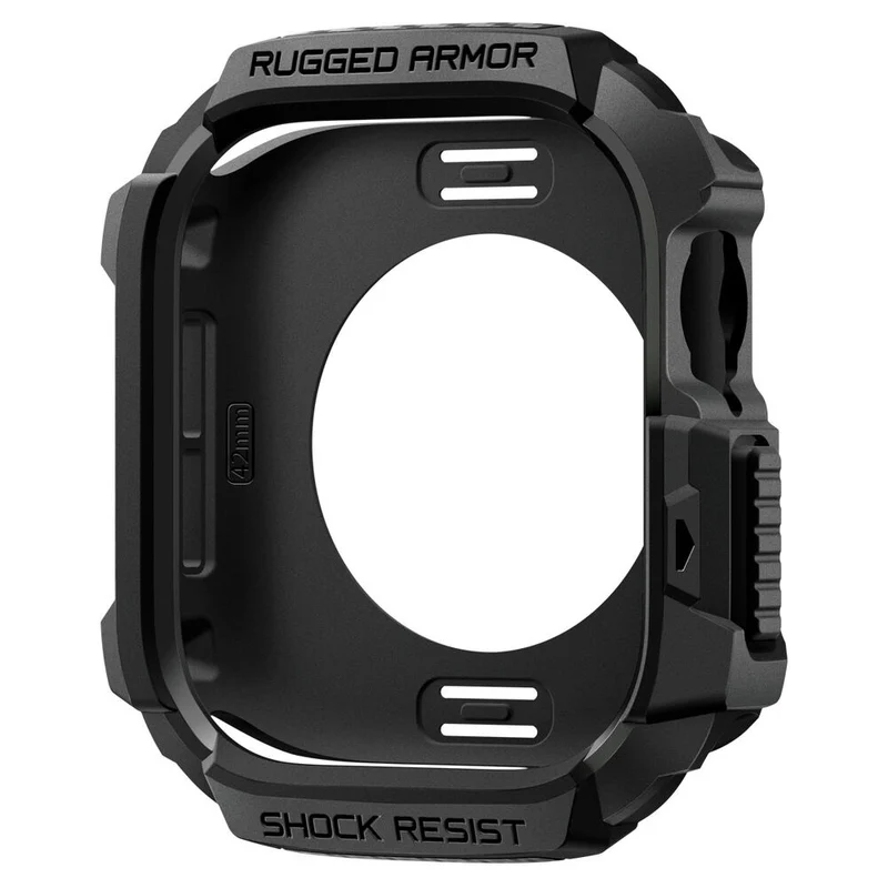 Spigen Apple Watch 10/11 42mm Rugged Armor 2 Case (Black)