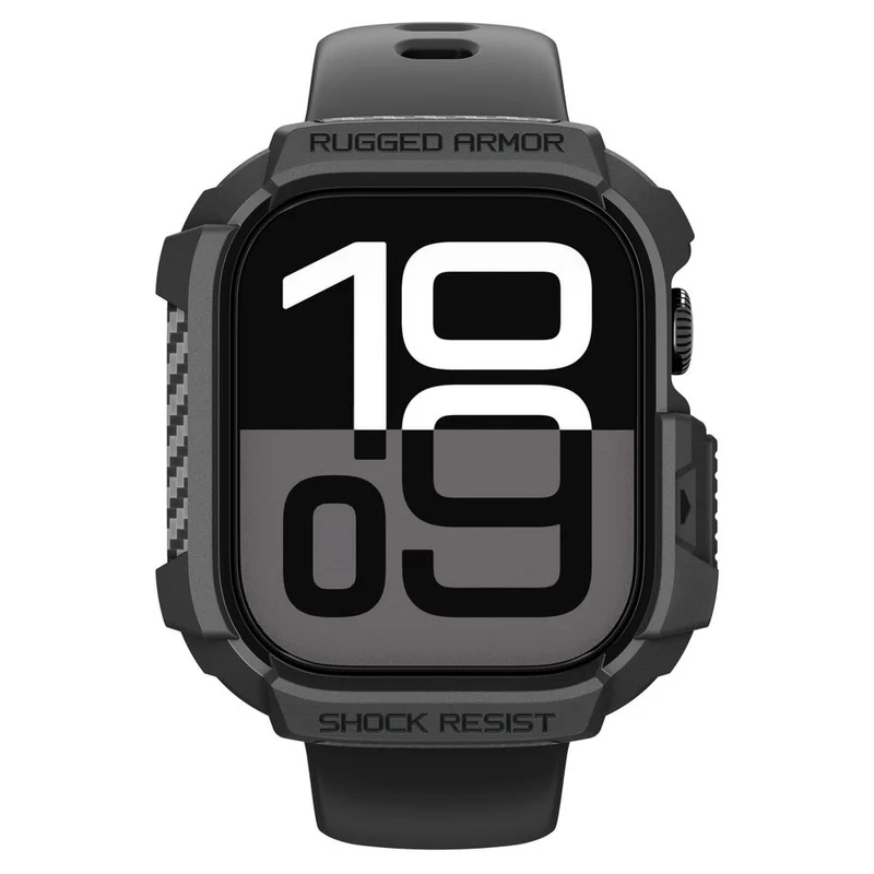 Spigen Apple Watch 10/11 46mm Rugged Armor 2 Case (Black)