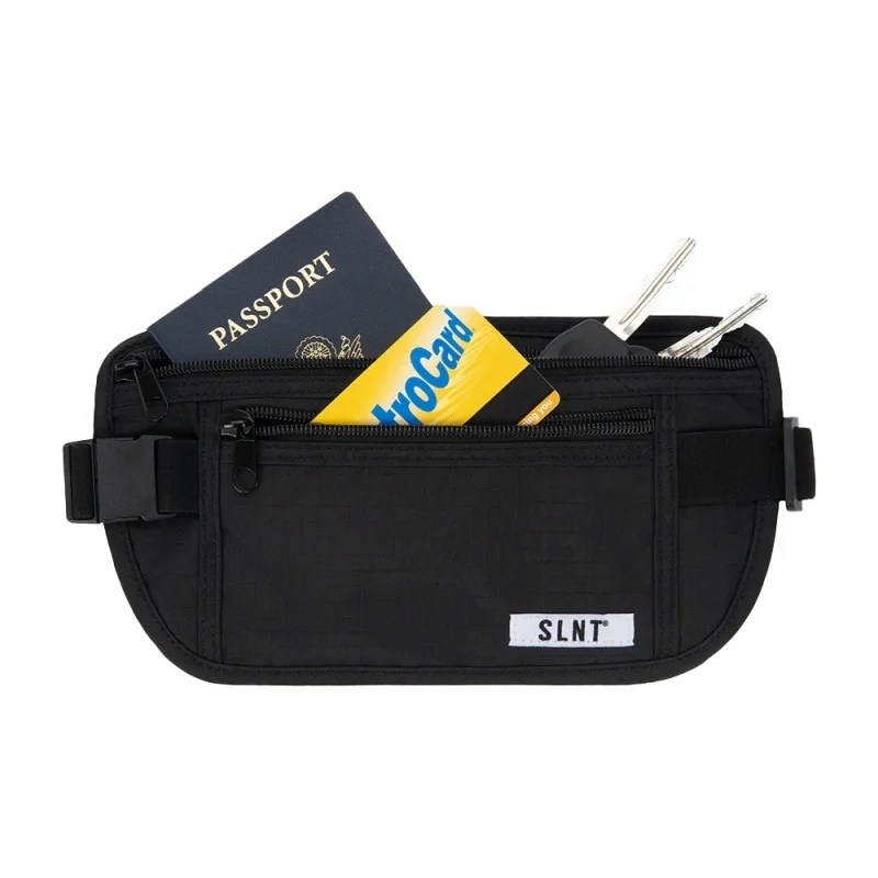 SLNT Money Belt Fanny Pack - Black