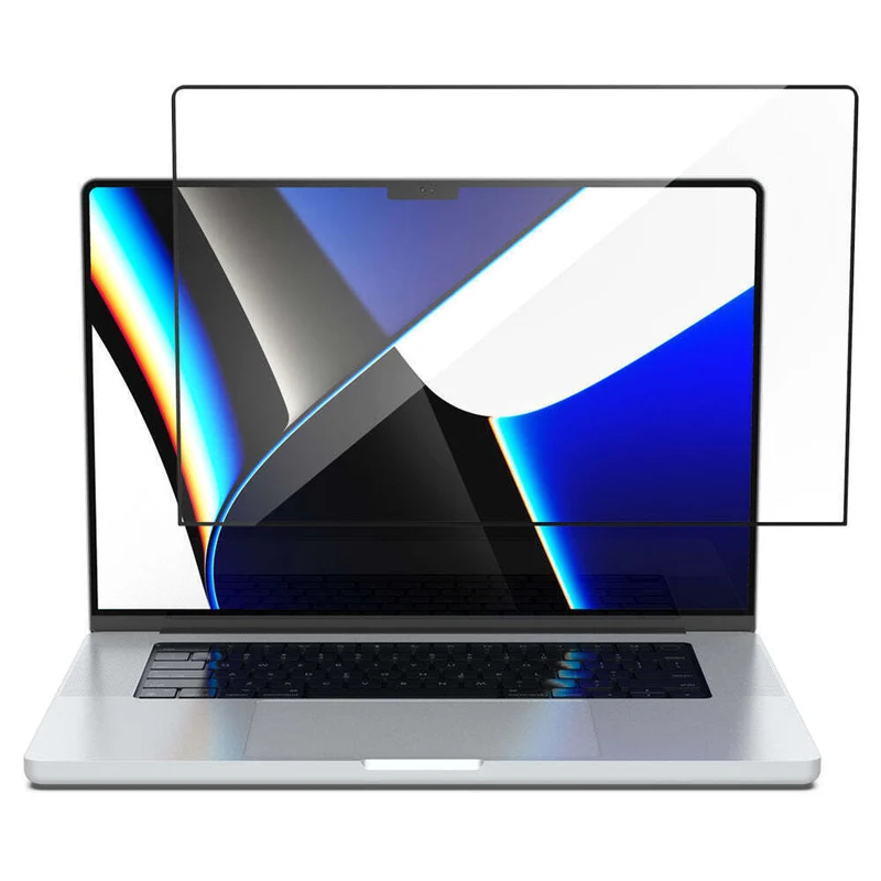Spigen MacBook Pro 16" 2026/2024/2023/2021 (M1/M2/M3/M4/M5 Pro/Max) GLAS.tR Slim Glass Screen Protector (Clear)