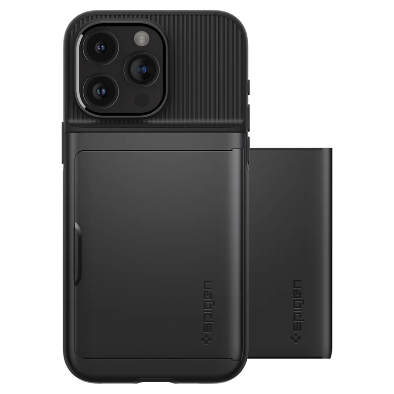 Spigen Apple iPhone 15 Pro Slim Armor CS Case - Black