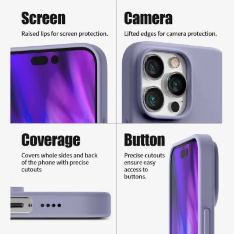 Goospery Silicon for iPhone 16 Pro Max - Green