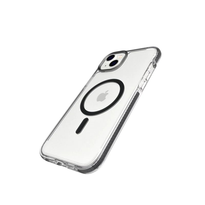 Tech21 Evo Crystal MagSafe for iPhone 14/15 Plus (White)