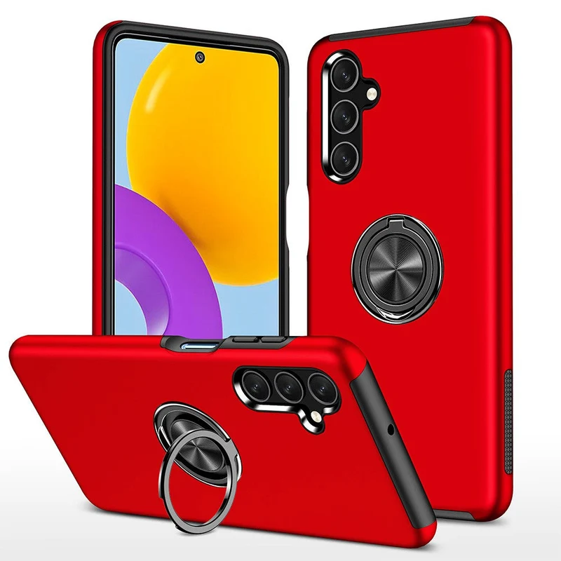 Redefine Magnetic Ring Holder Case for Samsung Galaxy A26 (Red)