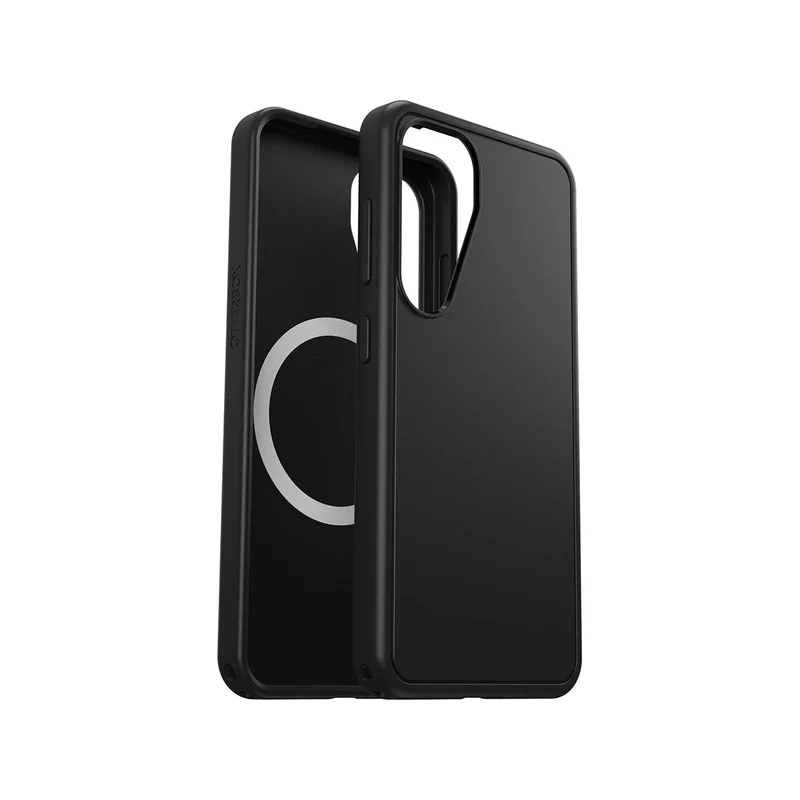 OtterBox Symmetry Magnets Phone Case for Samsung Galaxy S25 (Black)