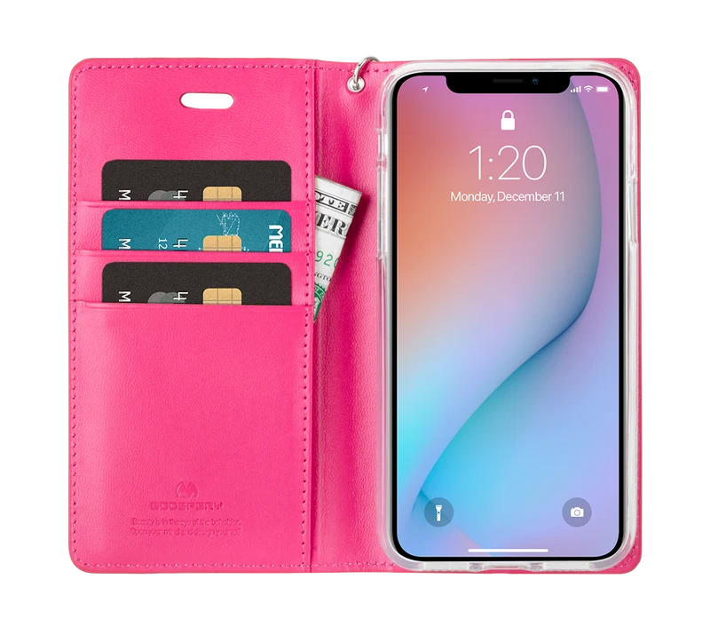 Goospery Bluemoon Flip Case for iPhone 13 Pro Max - Mint