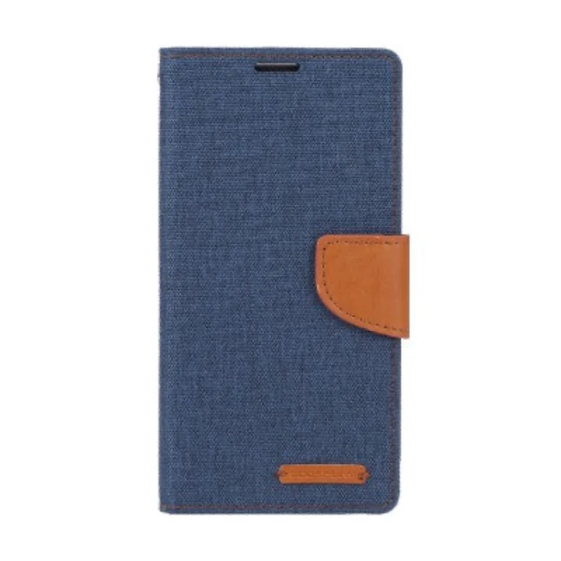 Goospery Canvas Diary case for iPhone 14 Plus - Navy