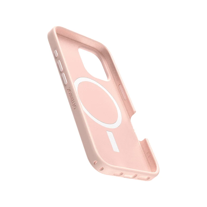 OtterBox Symmetry MagSafe Compatible Phone Case for iPhone 16 (Rose Pink)