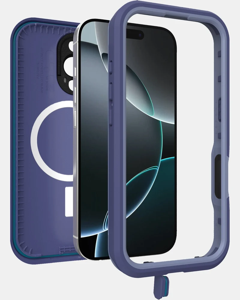 OtterBox Fre MagSafe Phone Case for iPhone 16 Pro - Purple - Purple