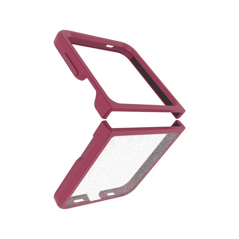 OtterBox Thin Flex Phone Case for Galaxy Z Flip 6 (Berry Bliss Red)