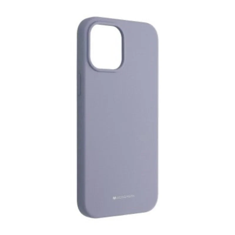 Goospery Silicon for iPhone 16 Pro Max - Lavender Grey
