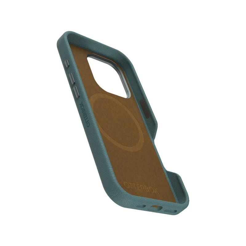 OtterBox Symmetry Cactus Leather Phone Case for iPhone 16 Pro - Green - Green
