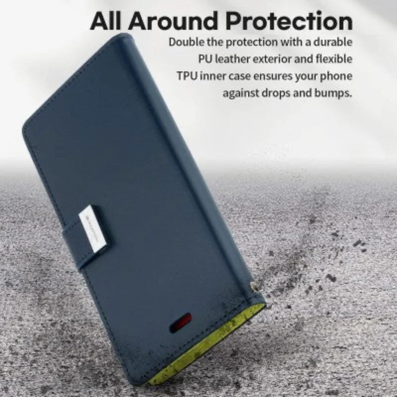 Goospery Rich Diary for iPhone 16 Pro - Brown