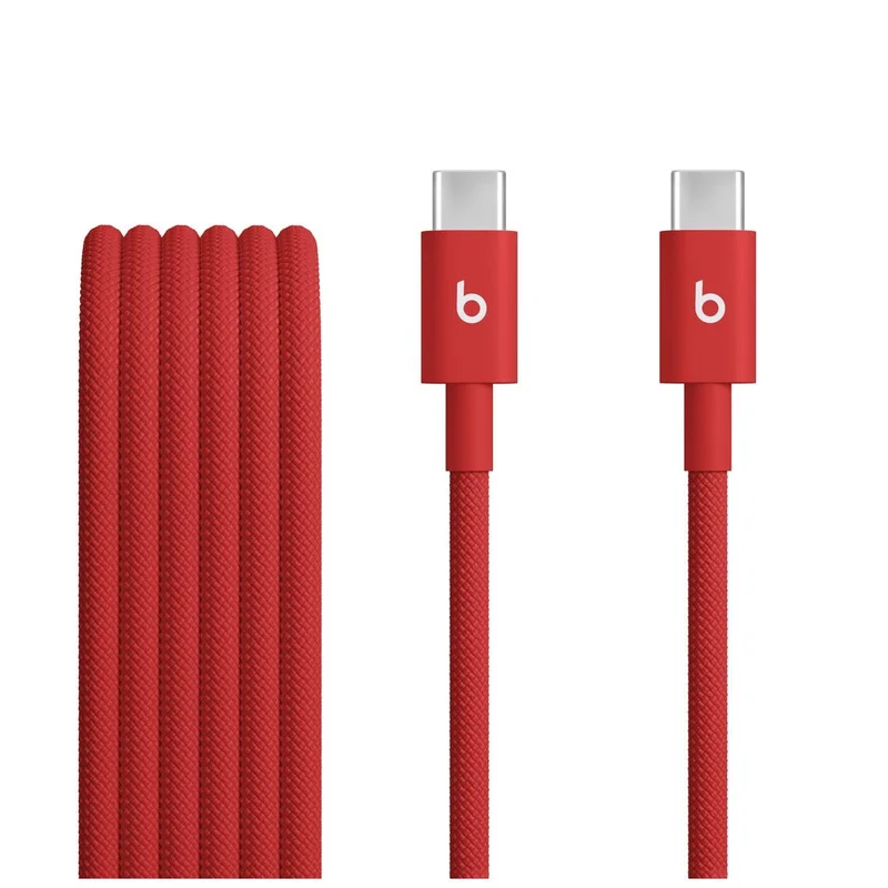 Beats USB-C to USB-C Woven Cable 1.5m (Rapid Red)