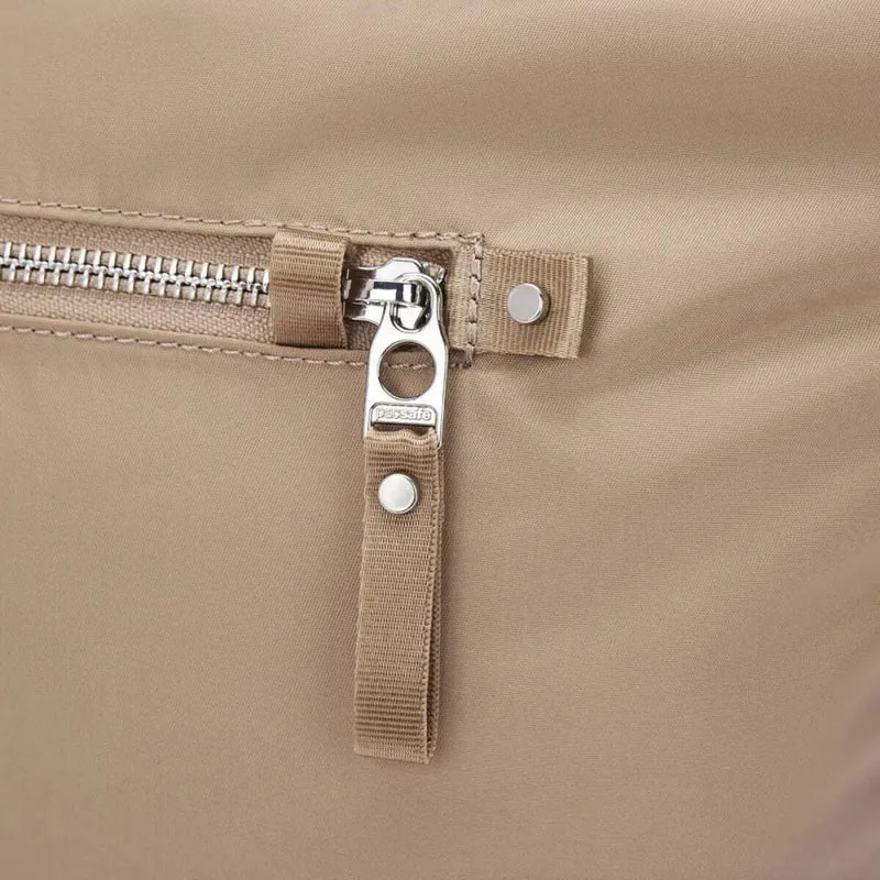 Pacsafe W Anti-Theft RFID Blocking Carryall 13" Laptop Tote Bag Taupe