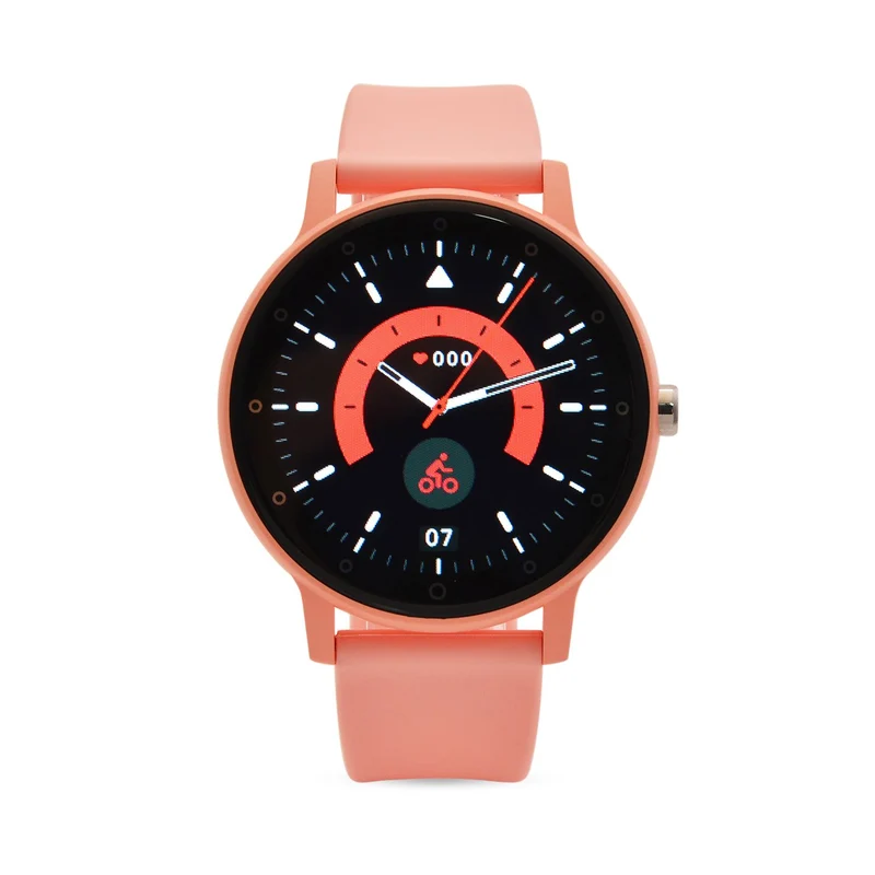 HiWatch Plus Smartwatch Rosa, Bluetooth 5.3, TFT-Display, Herz- und Gesundheitsmonitoring, iOS und Android-kompatibel