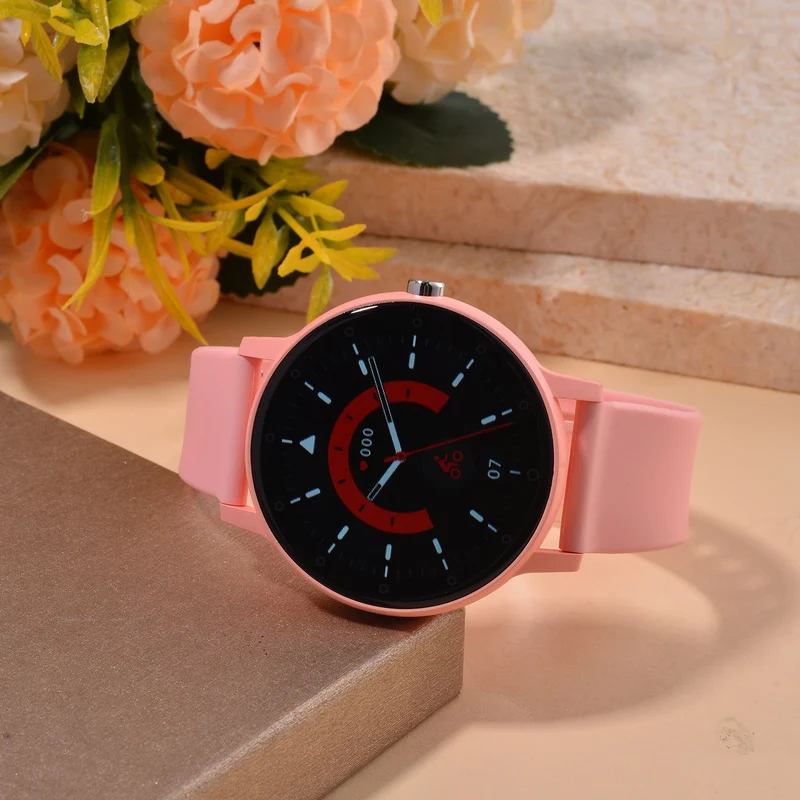 HiWatch Plus Smartwatch Rosa, Bluetooth 5.3, TFT-Display, Herz- und Gesundheitsmonitoring, iOS und Android-kompatibel