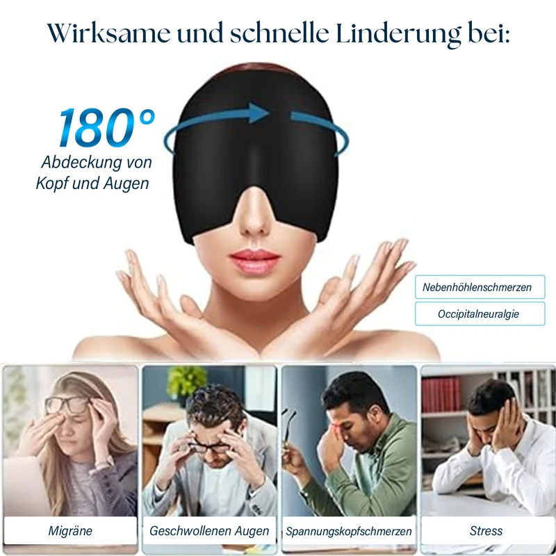 Wärme- und Kältetherapie - Kompressions-Kopfmaske
