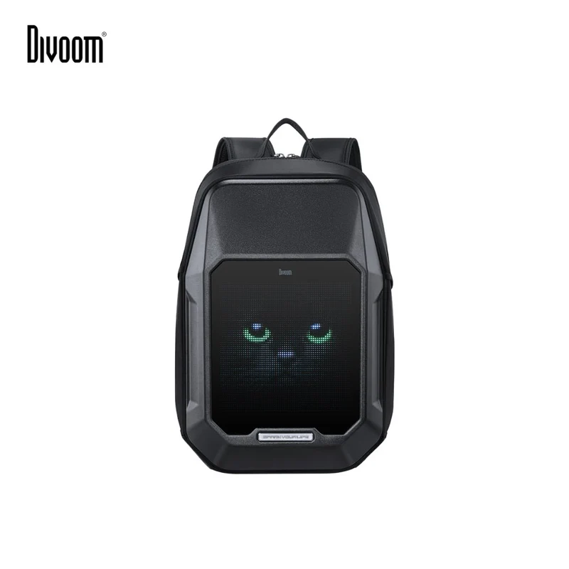 Divoom Cyberbag Pixel Art LED Backpack (Black)