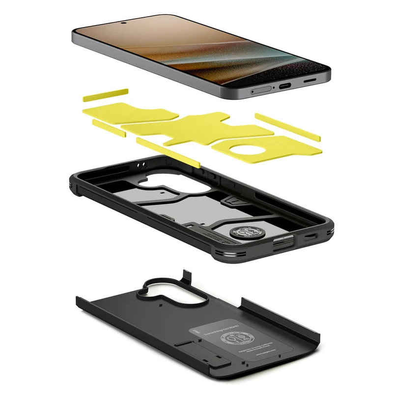 Spigen Samsung Galaxy A57 5G Tough Armor Case (Black)
