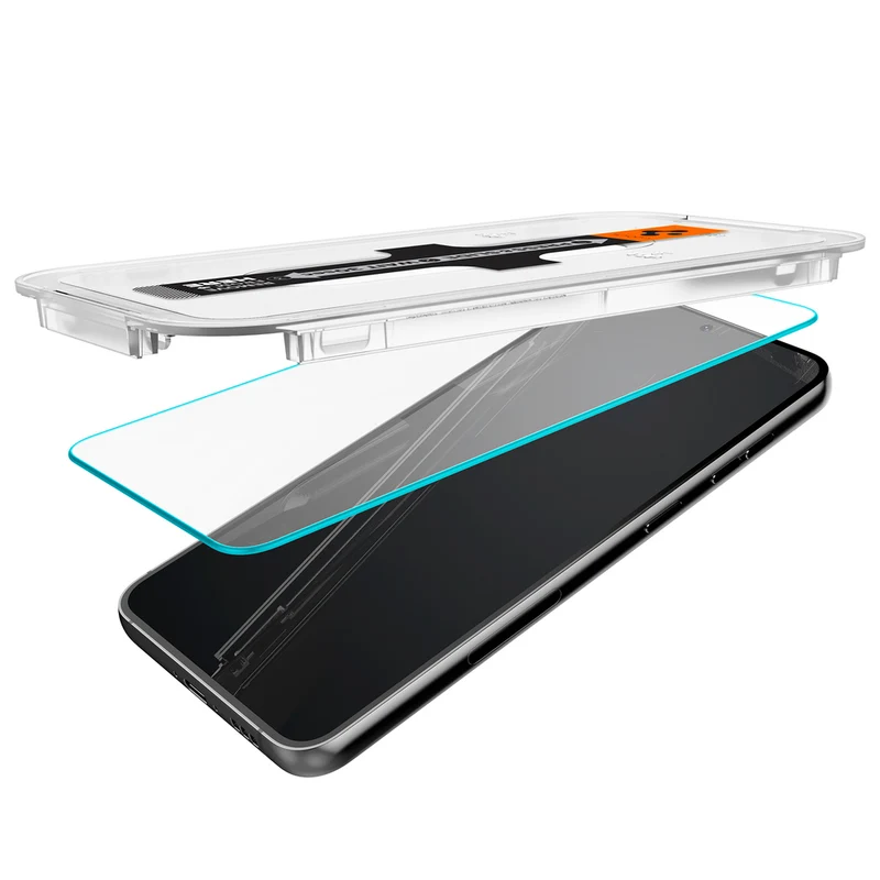 Spigen Samsung Galaxy S23 EZ Fit GLAS.tR Slim 2PCS Glass Screen Protector - Clear