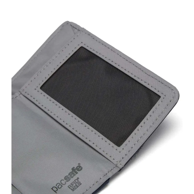 Pacsafe RFIDsafe Trifold Wallet - Coastal Blue