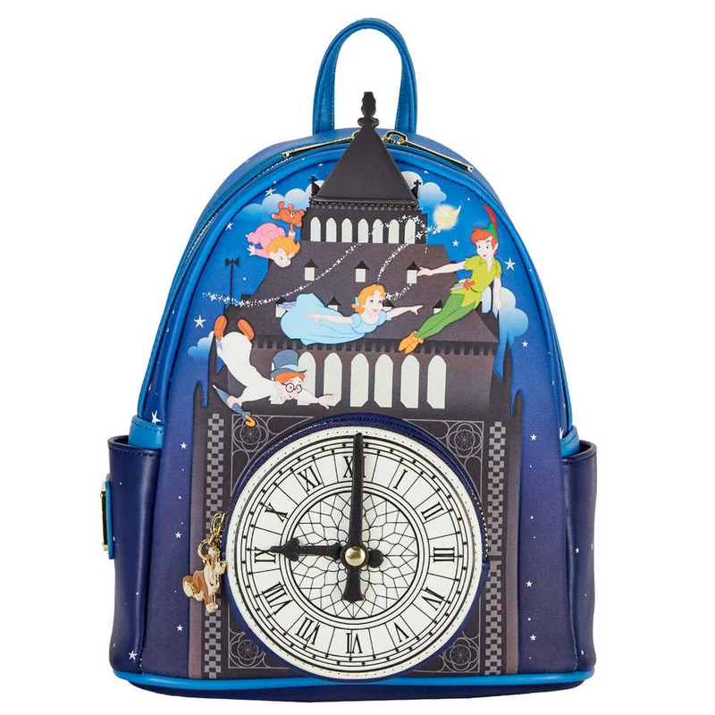 Loungefly Disney Peter Pan - Clock Glow In The Dark Mini Backpack