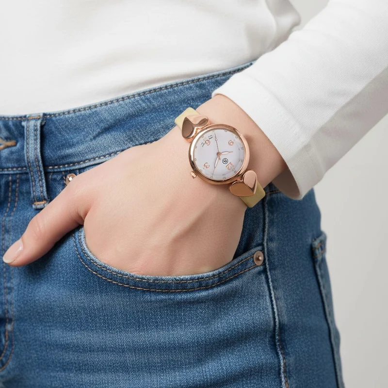 STRADA Uhr mit PC21S Japan-Uhrwerk, Edelstahl-Mesh-Armband, Graufarben mit Kristallzifferblatt,, Grau