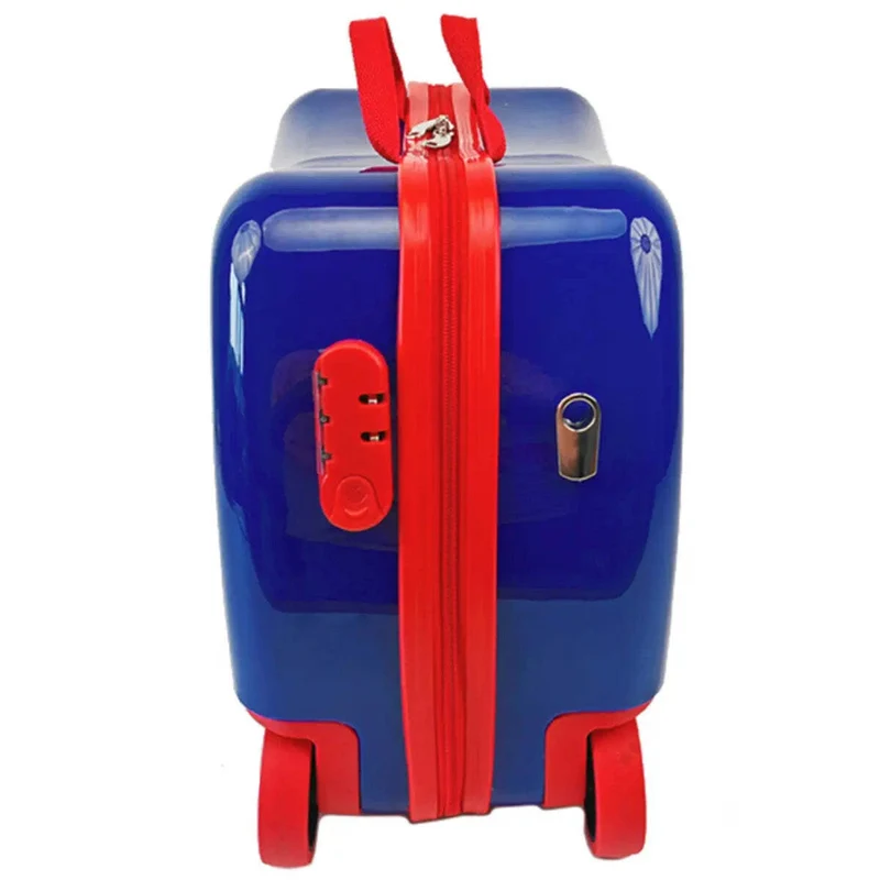 Spiderman Spidey Ride-On Trolley Suitcase - Blue