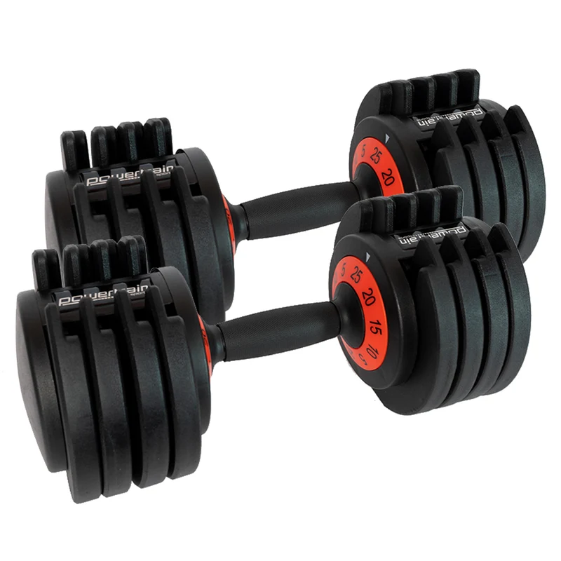 Powertrain 50kg GEN2 Pro Adjustable Dumbbell Set