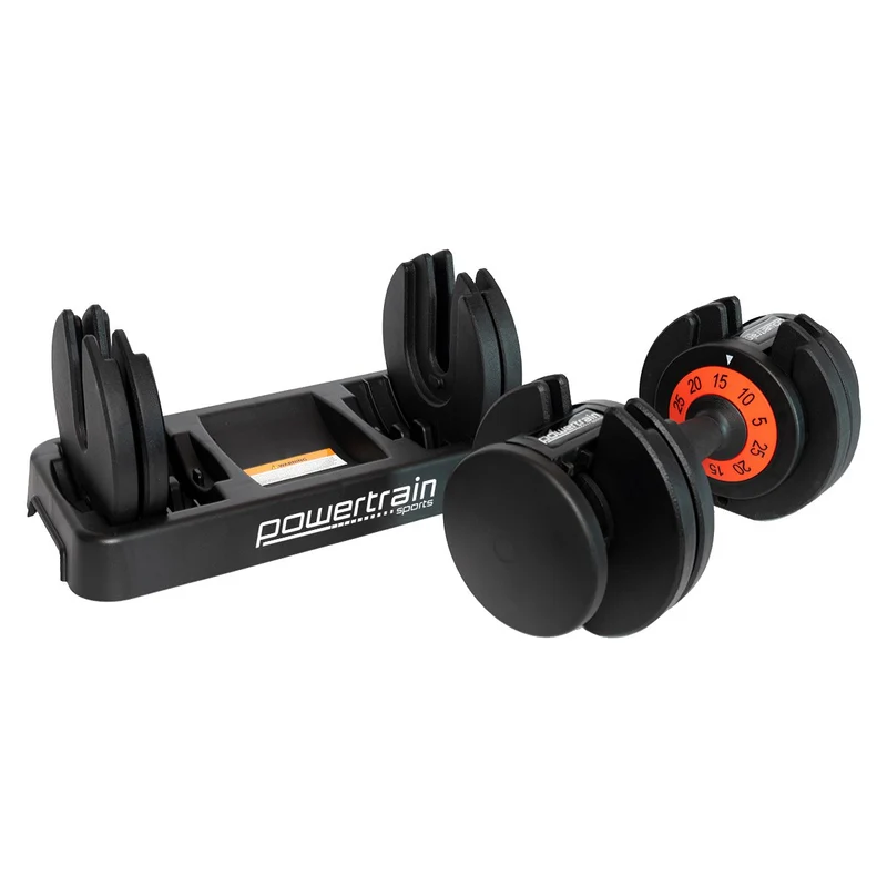 Powertrain 50kg GEN2 Pro Adjustable Dumbbell Set