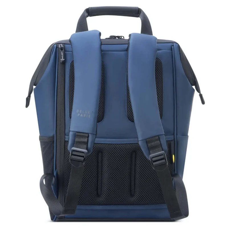 Delsey Turenne Soft 14" Laptop Backpack with RFID Night Blue, Size D