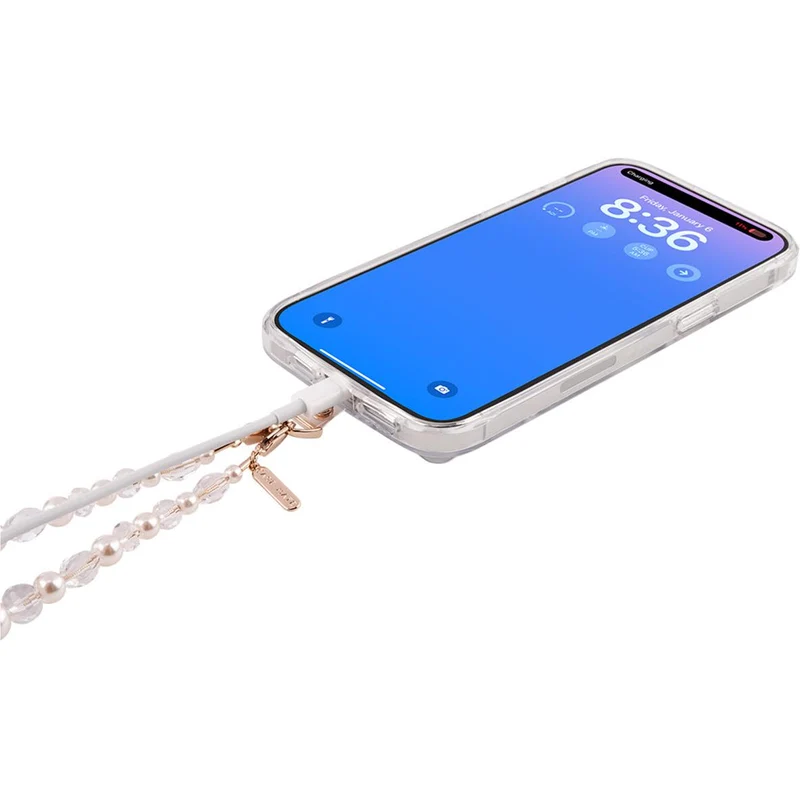 Case-Mate Beaded Universal Phone Wristlet (Crystal Pearl)