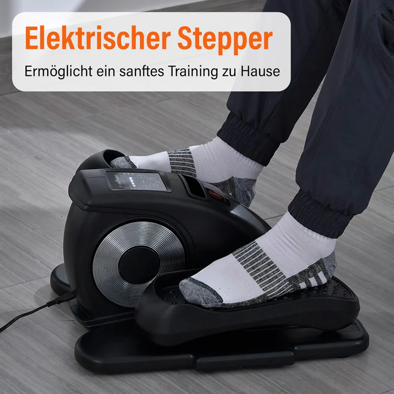 SOULSMART - Elektrischer Treppenstepper Heimtrainingsgerät mit 2 Trainingsmodi, Größe: 44.5 x 39 x 24.7cm