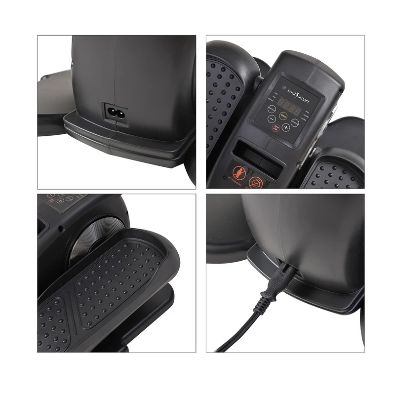 SOULSMART - Elektrischer Treppenstepper Heimtrainingsgerät mit 2 Trainingsmodi, Größe: 44.5 x 39 x 24.7cm