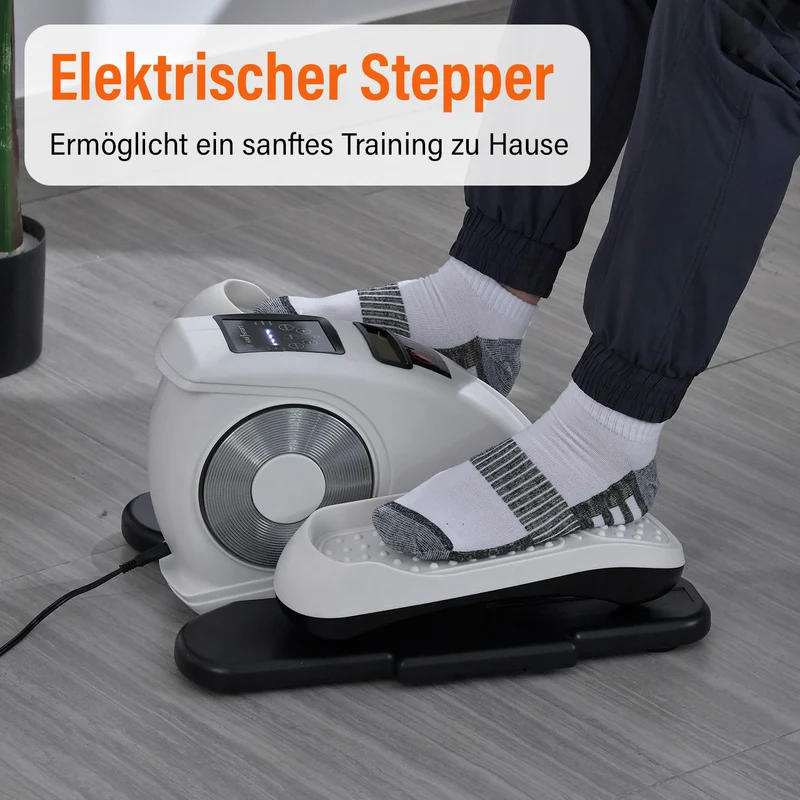 SOULSMART - Elektrischer Treppenstepper Heimtrainingsgerät mit 2 Trainingsmodi, Größe: 44.5 x 39 x 24.7cm