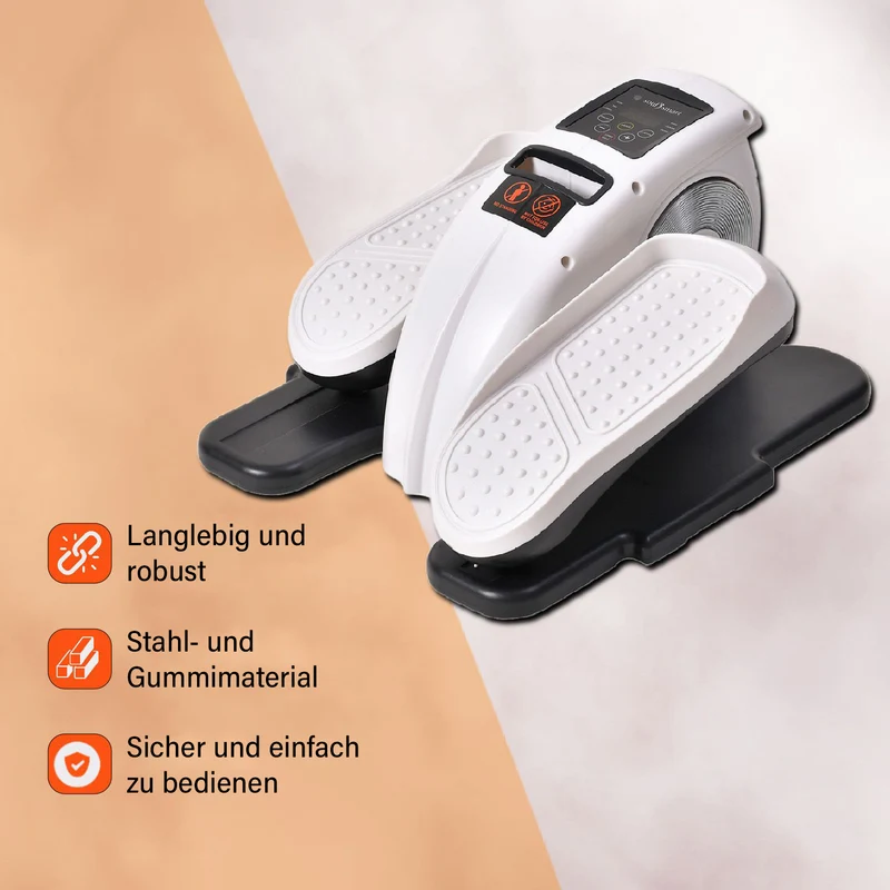 SOULSMART - Elektrischer Treppenstepper Heimtrainingsgerät mit 2 Trainingsmodi, Größe: 44.5 x 39 x 24.7cm