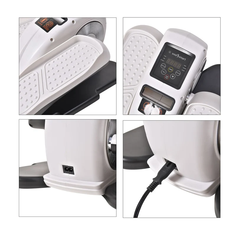 SOULSMART - Elektrischer Treppenstepper Heimtrainingsgerät mit 2 Trainingsmodi, Größe: 44.5 x 39 x 24.7cm