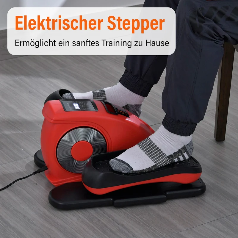 SOULSMART - Elektrischer Treppenstepper Heimtrainingsgerät mit 2 Trainingsmodi, Größe: 44.5 x 39 x 24.7cm