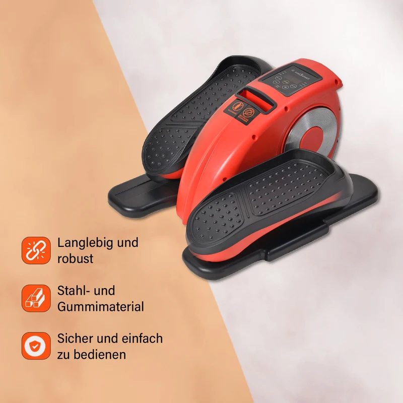 SOULSMART - Elektrischer Treppenstepper Heimtrainingsgerät mit 2 Trainingsmodi, Größe: 44.5 x 39 x 24.7cm