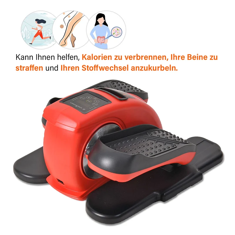 SOULSMART - Elektrischer Treppenstepper Heimtrainingsgerät mit 2 Trainingsmodi, Größe: 44.5 x 39 x 24.7cm