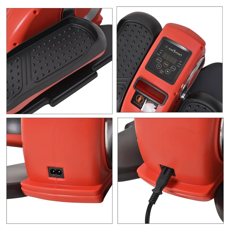 SOULSMART - Elektrischer Treppenstepper Heimtrainingsgerät mit 2 Trainingsmodi, Größe: 44.5 x 39 x 24.7cm